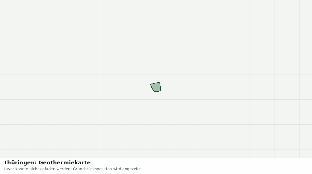 Statische Kartenansicht: Thüringen: Geothermiekarte
