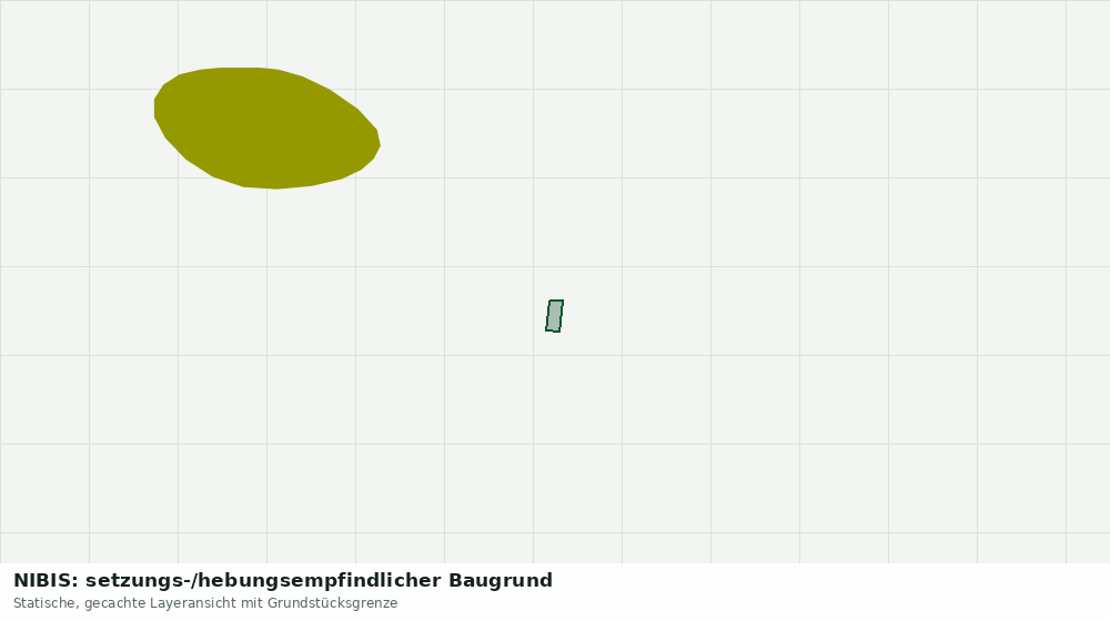 Statische Kartenansicht: NIBIS: setzungs-/hebungsempfindlicher Baugrund