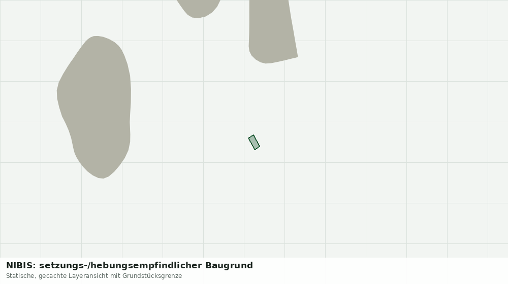 Statische Kartenansicht: NIBIS: setzungs-/hebungsempfindlicher Baugrund