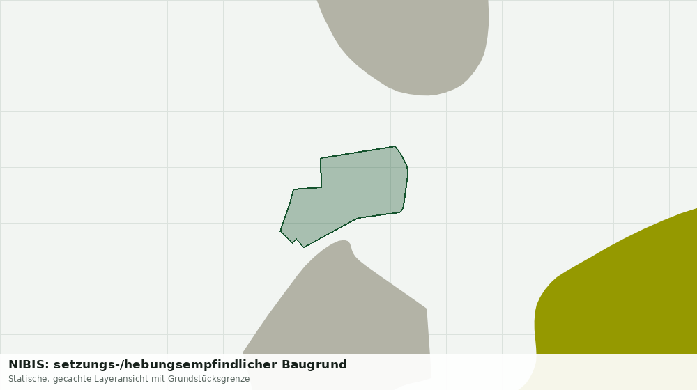 Statische Kartenansicht: NIBIS: setzungs-/hebungsempfindlicher Baugrund
