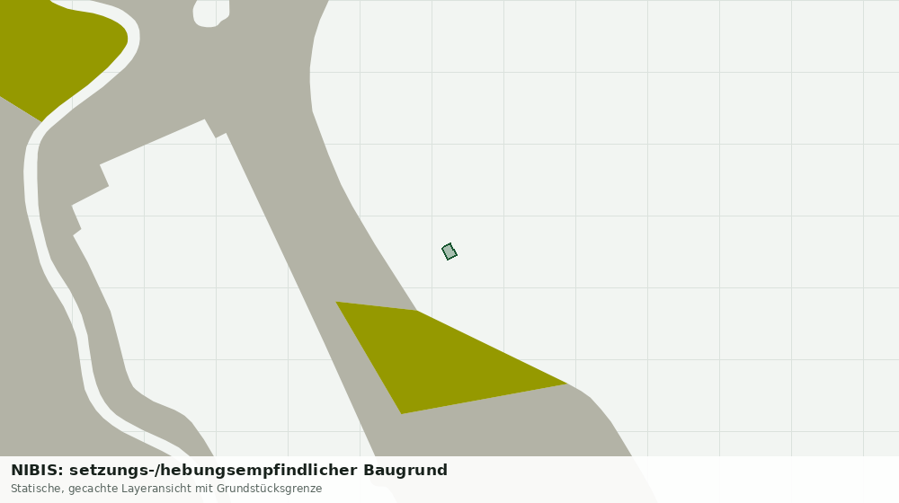 Statische Kartenansicht: NIBIS: setzungs-/hebungsempfindlicher Baugrund