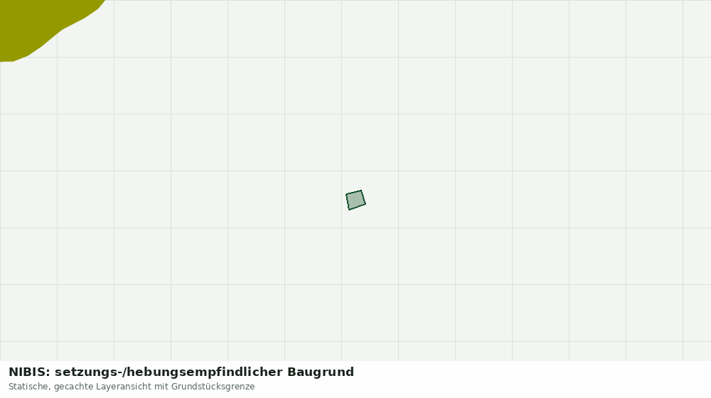 Statische Kartenansicht: NIBIS: setzungs-/hebungsempfindlicher Baugrund