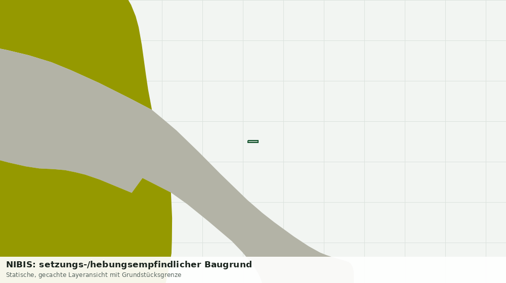 Statische Kartenansicht: NIBIS: setzungs-/hebungsempfindlicher Baugrund