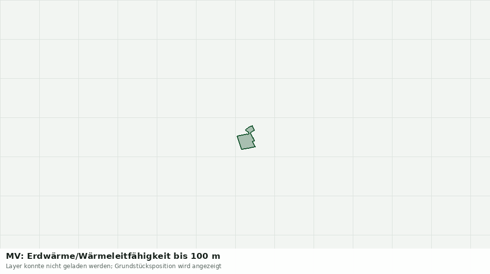 Statische Kartenansicht: MV: Erdwärme/Wärmeleitfähigkeit bis 100 m