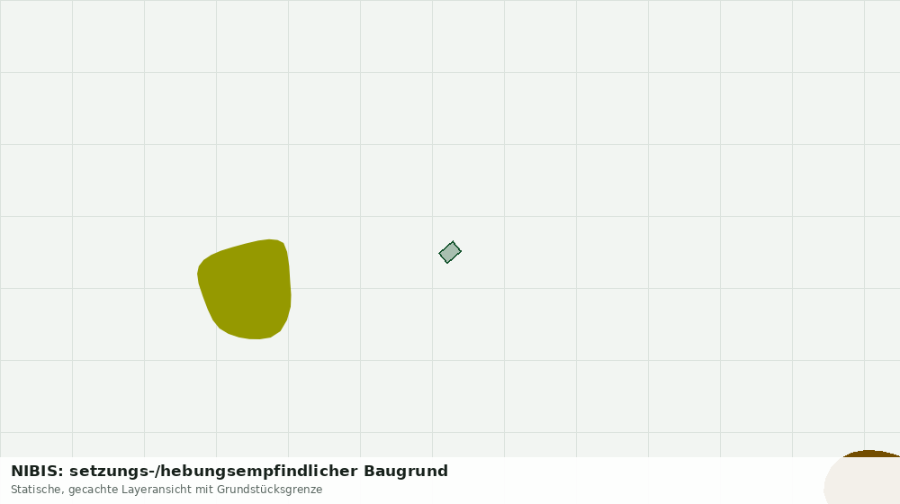 Statische Kartenansicht: NIBIS: setzungs-/hebungsempfindlicher Baugrund