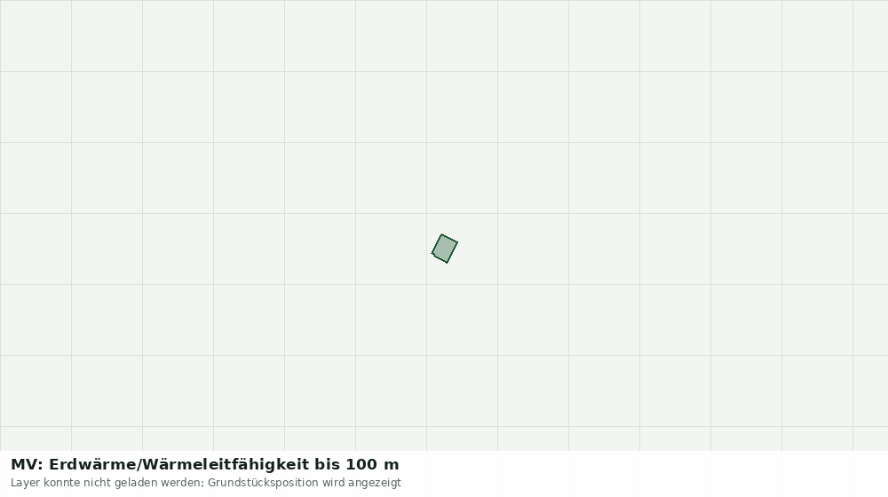 Statische Kartenansicht: MV: Erdwärme/Wärmeleitfähigkeit bis 100 m