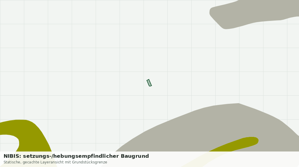 Statische Kartenansicht: NIBIS: setzungs-/hebungsempfindlicher Baugrund