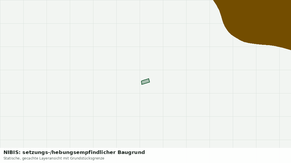 Statische Kartenansicht: NIBIS: setzungs-/hebungsempfindlicher Baugrund