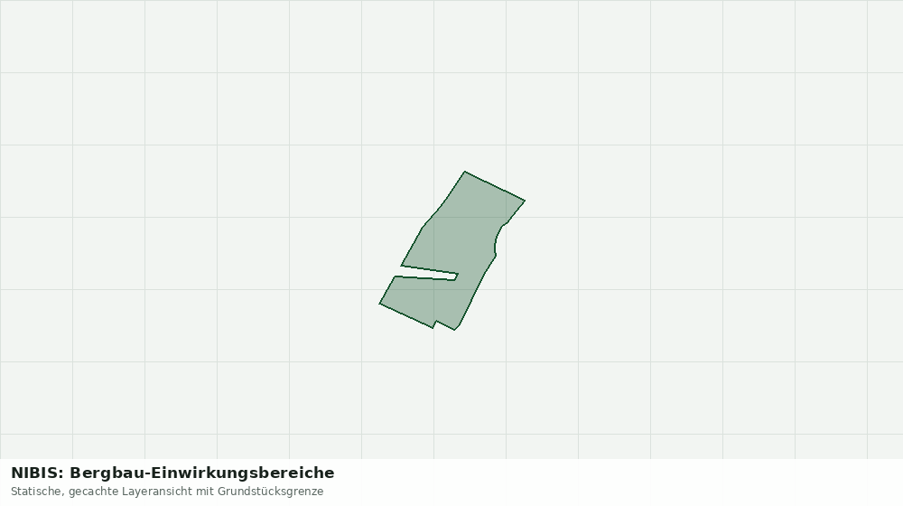 Statische Kartenansicht: NIBIS: Bergbau-Einwirkungsbereiche