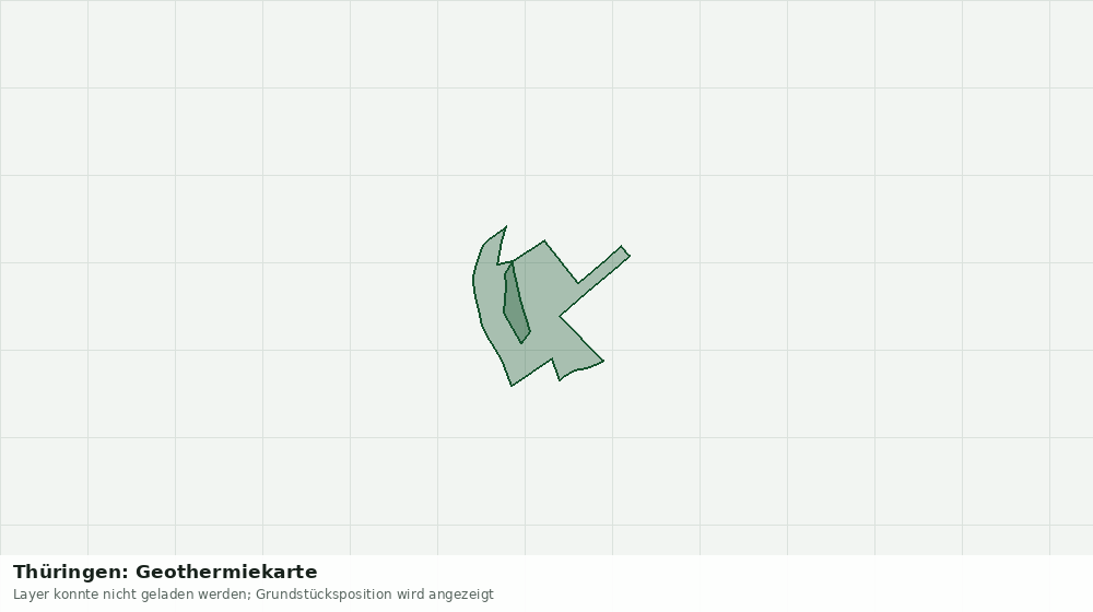 Statische Kartenansicht: Thüringen: Geothermiekarte