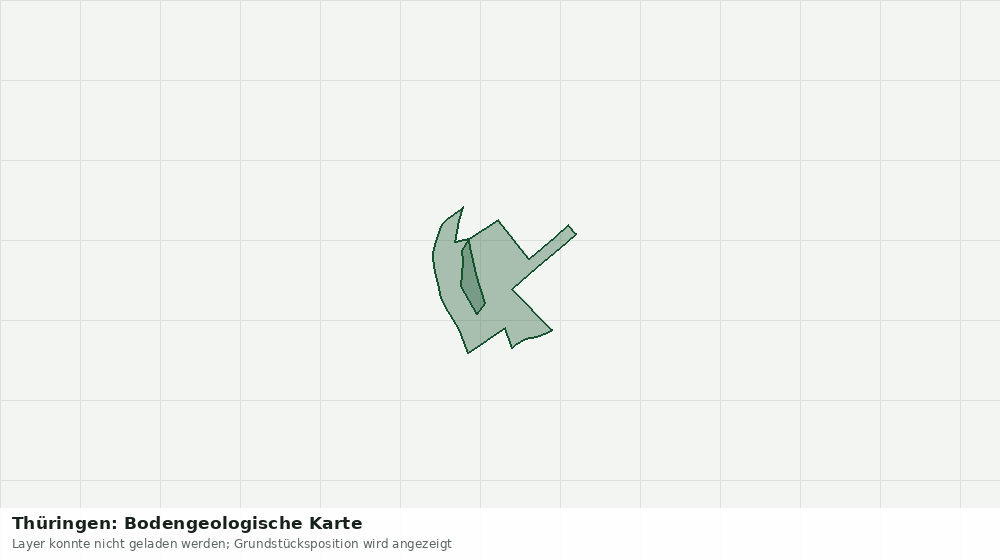 Statische Kartenansicht: Thüringen: Bodengeologische Karte
