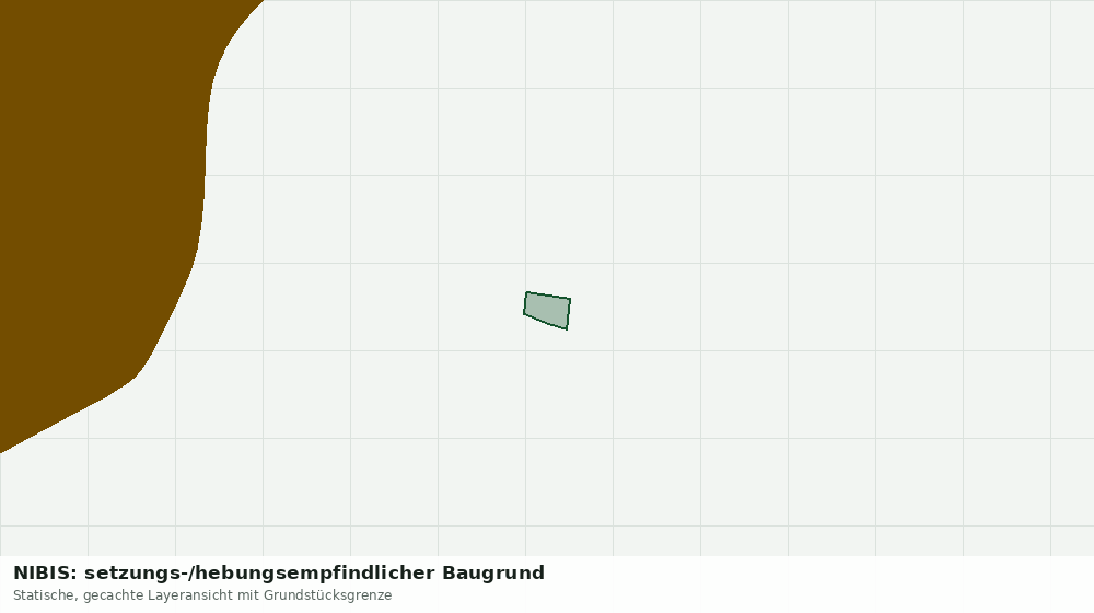 Statische Kartenansicht: NIBIS: setzungs-/hebungsempfindlicher Baugrund