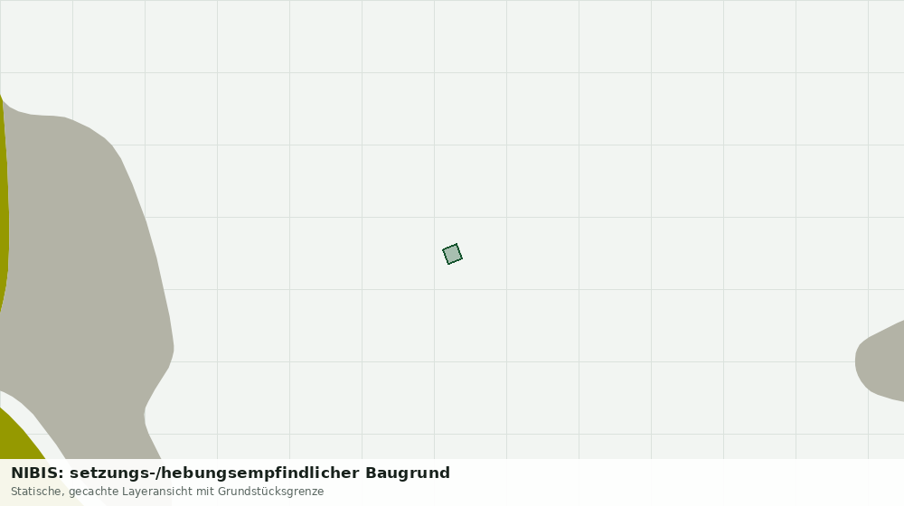 Statische Kartenansicht: NIBIS: setzungs-/hebungsempfindlicher Baugrund
