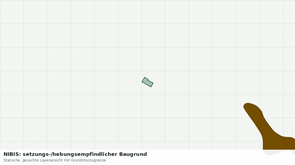 Statische Kartenansicht: NIBIS: setzungs-/hebungsempfindlicher Baugrund