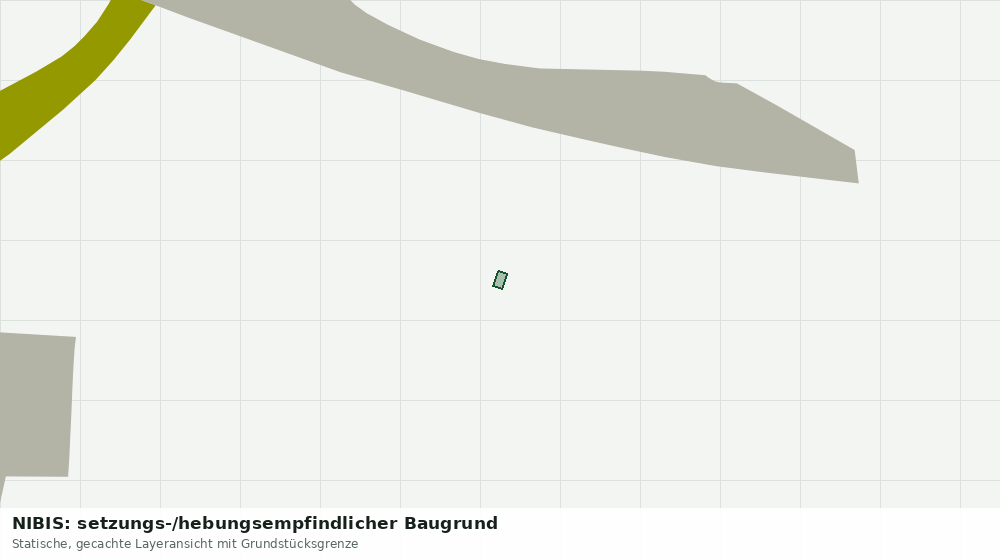 Statische Kartenansicht: NIBIS: setzungs-/hebungsempfindlicher Baugrund