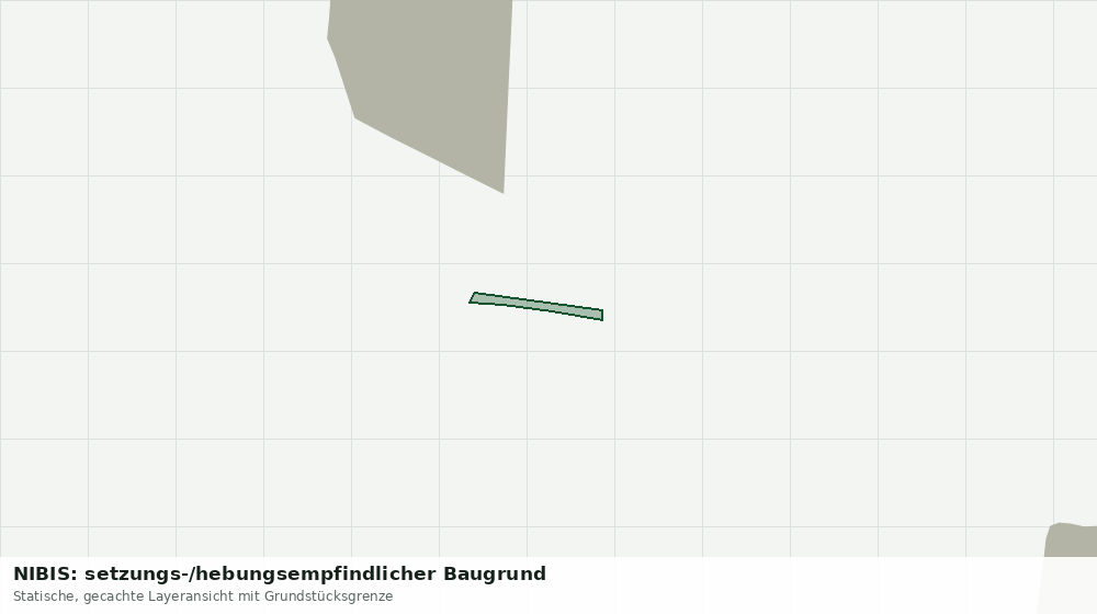 Statische Kartenansicht: NIBIS: setzungs-/hebungsempfindlicher Baugrund