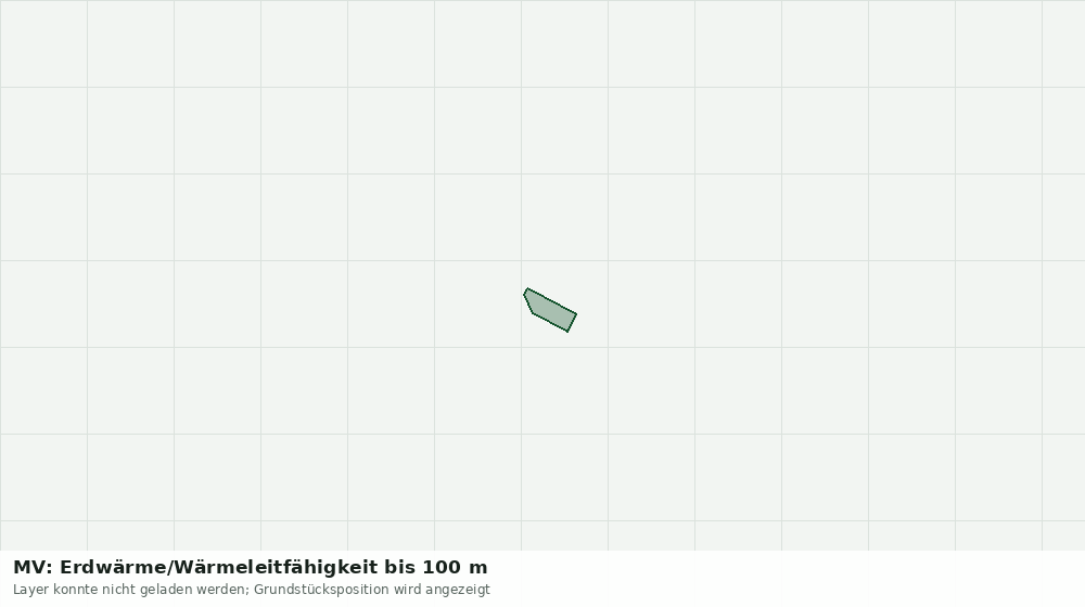 Statische Kartenansicht: MV: Erdwärme/Wärmeleitfähigkeit bis 100 m