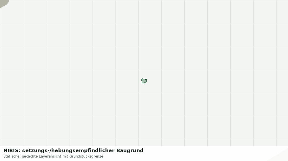 Statische Kartenansicht: NIBIS: setzungs-/hebungsempfindlicher Baugrund