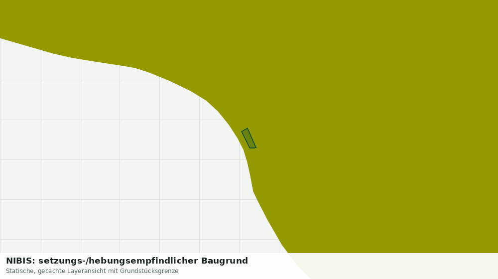 Statische Kartenansicht: NIBIS: setzungs-/hebungsempfindlicher Baugrund