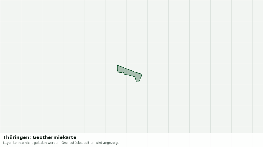 Statische Kartenansicht: Thüringen: Geothermiekarte