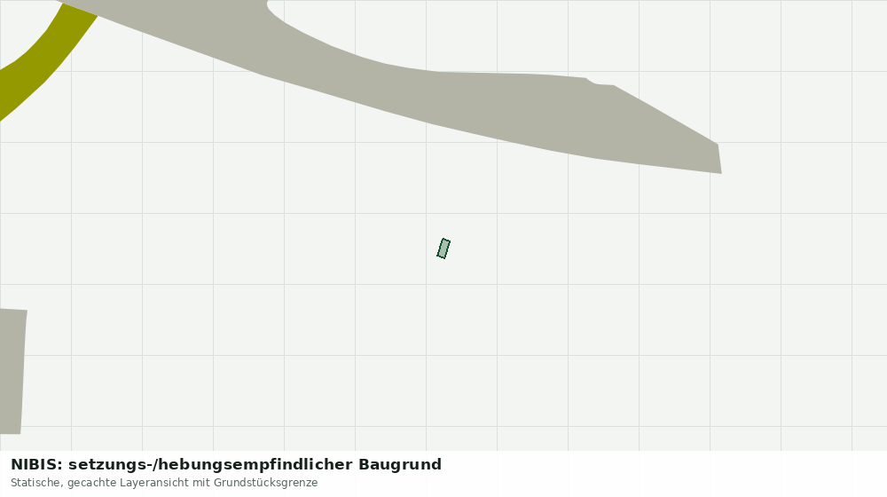 Statische Kartenansicht: NIBIS: setzungs-/hebungsempfindlicher Baugrund