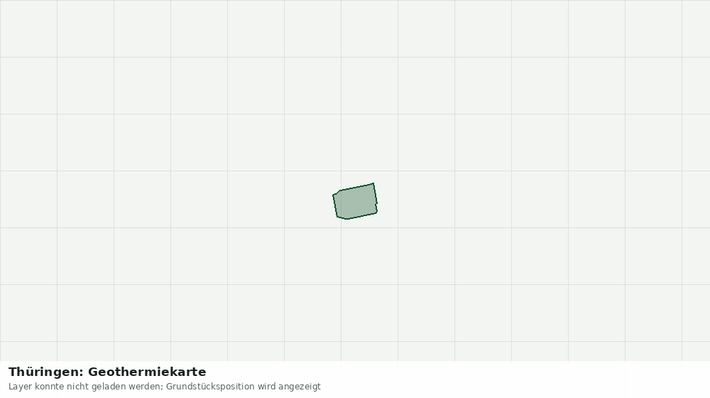 Statische Kartenansicht: Thüringen: Geothermiekarte