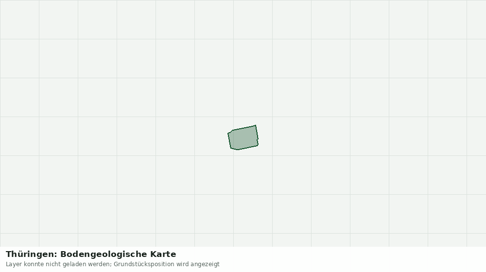 Statische Kartenansicht: Thüringen: Bodengeologische Karte