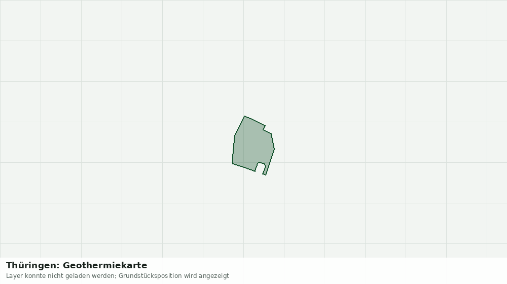 Statische Kartenansicht: Thüringen: Geothermiekarte