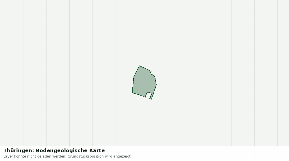 Statische Kartenansicht: Thüringen: Bodengeologische Karte