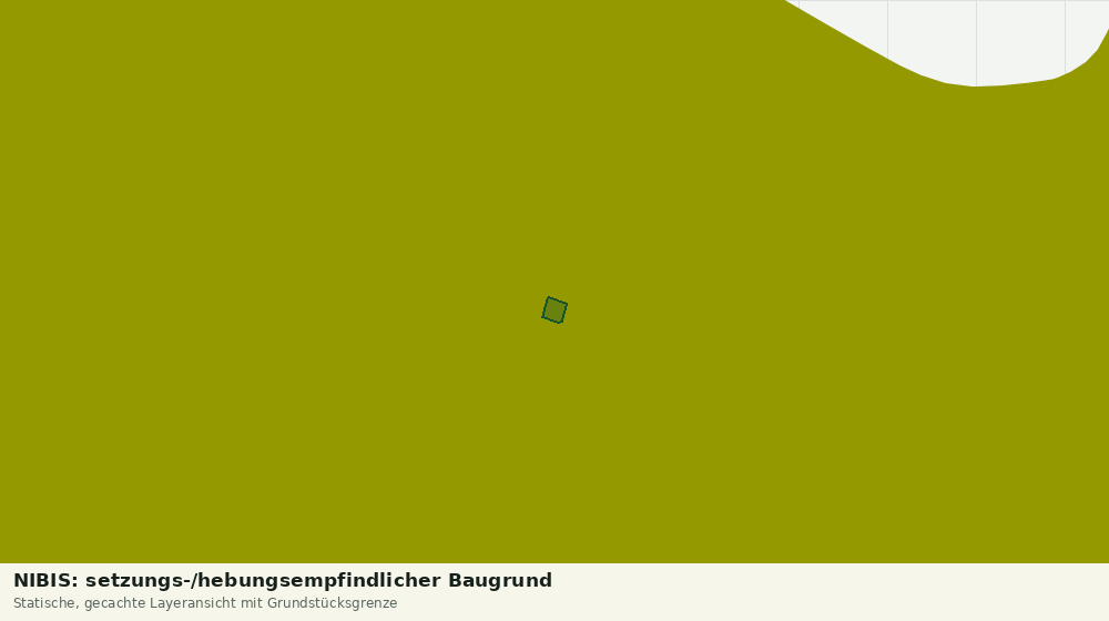 Statische Kartenansicht: NIBIS: setzungs-/hebungsempfindlicher Baugrund