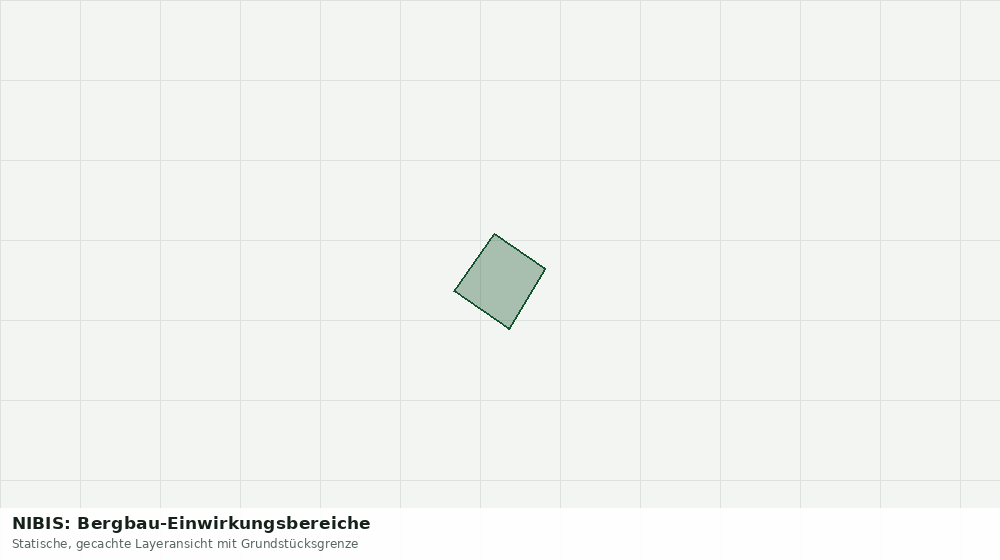 Statische Kartenansicht: NIBIS: Bergbau-Einwirkungsbereiche