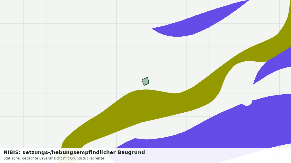 Statische Kartenansicht: NIBIS: setzungs-/hebungsempfindlicher Baugrund