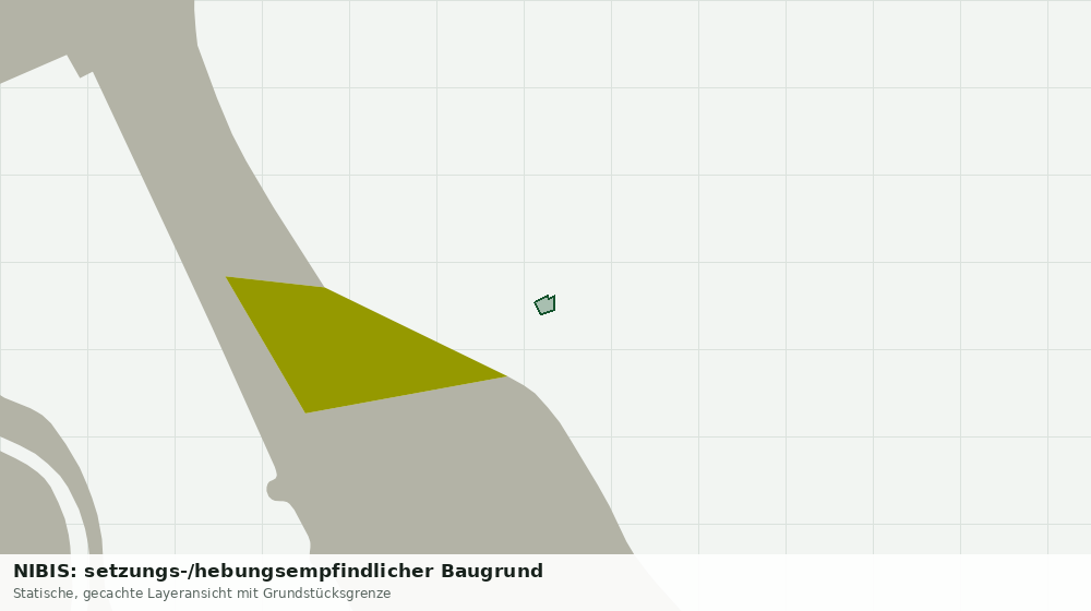 Statische Kartenansicht: NIBIS: setzungs-/hebungsempfindlicher Baugrund
