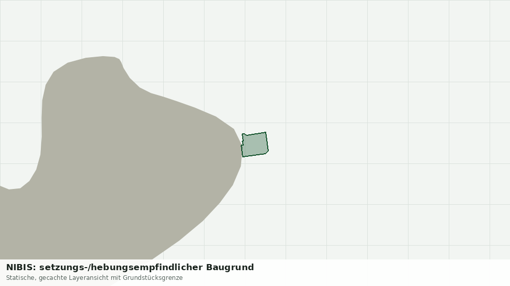 Statische Kartenansicht: NIBIS: setzungs-/hebungsempfindlicher Baugrund
