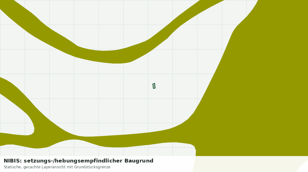 Statische Kartenansicht: NIBIS: setzungs-/hebungsempfindlicher Baugrund