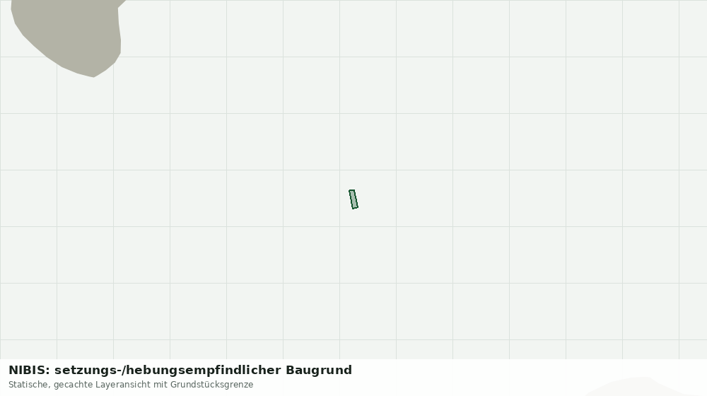 Statische Kartenansicht: NIBIS: setzungs-/hebungsempfindlicher Baugrund