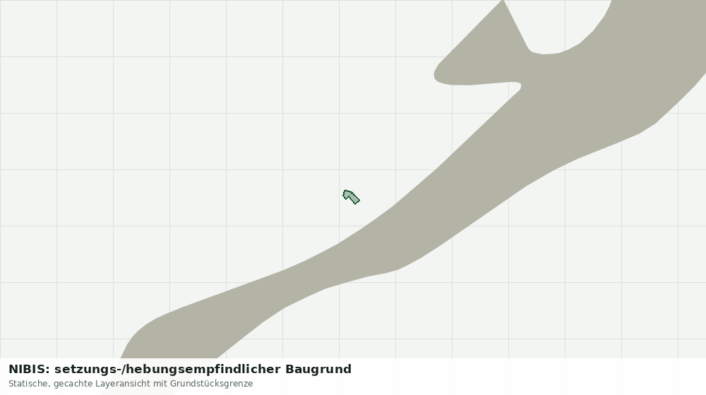 Statische Kartenansicht: NIBIS: setzungs-/hebungsempfindlicher Baugrund