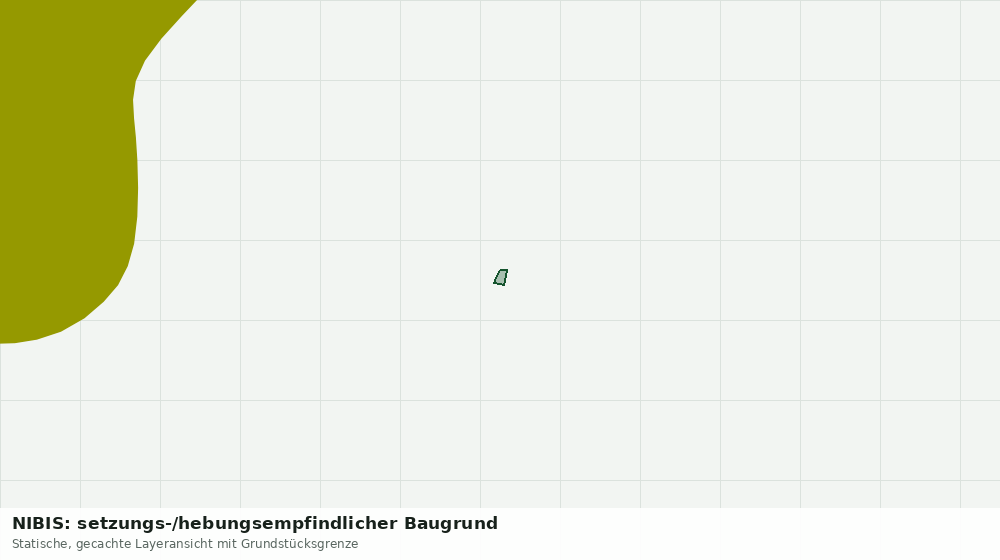 Statische Kartenansicht: NIBIS: setzungs-/hebungsempfindlicher Baugrund