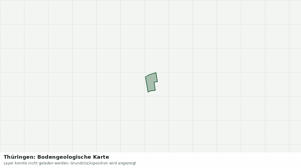 Statische Kartenansicht: Thüringen: Bodengeologische Karte
