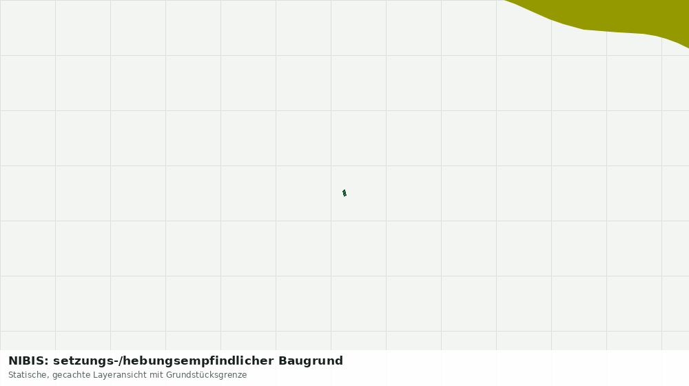 Statische Kartenansicht: NIBIS: setzungs-/hebungsempfindlicher Baugrund