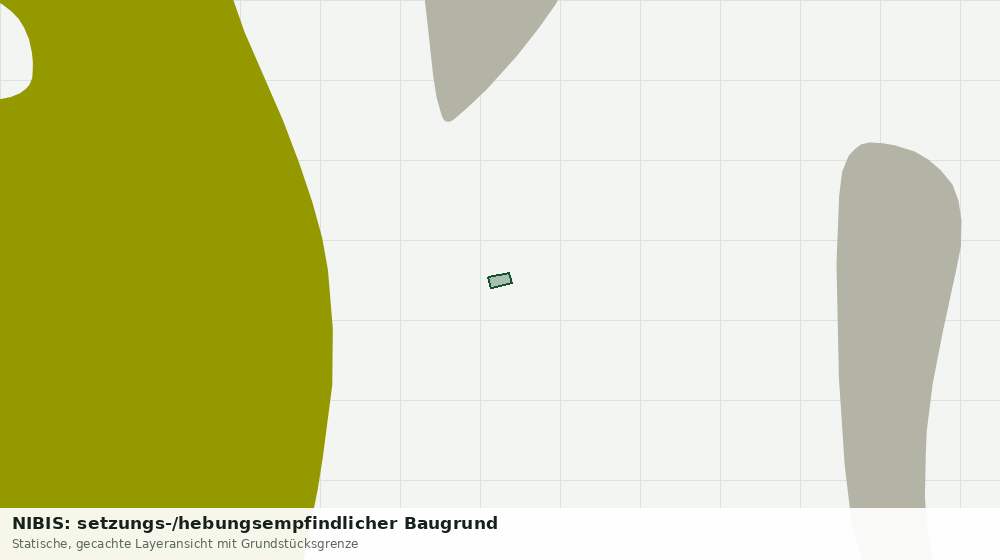Statische Kartenansicht: NIBIS: setzungs-/hebungsempfindlicher Baugrund