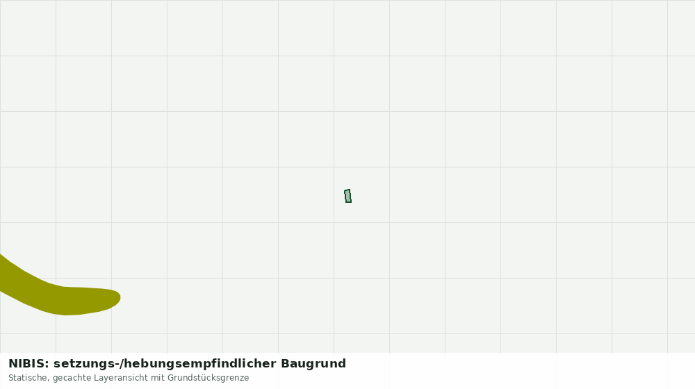 Statische Kartenansicht: NIBIS: setzungs-/hebungsempfindlicher Baugrund