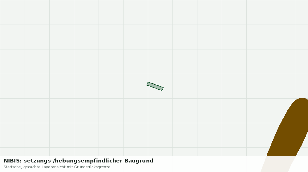 Statische Kartenansicht: NIBIS: setzungs-/hebungsempfindlicher Baugrund
