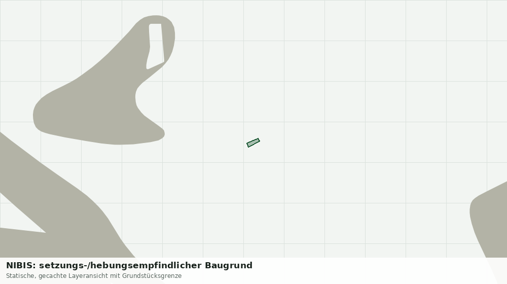 Statische Kartenansicht: NIBIS: setzungs-/hebungsempfindlicher Baugrund