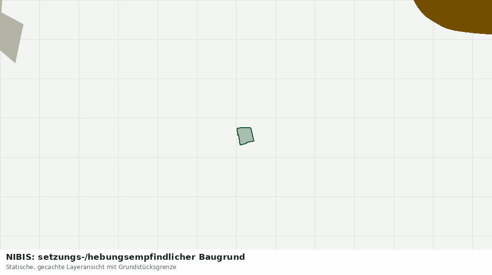 Statische Kartenansicht: NIBIS: setzungs-/hebungsempfindlicher Baugrund