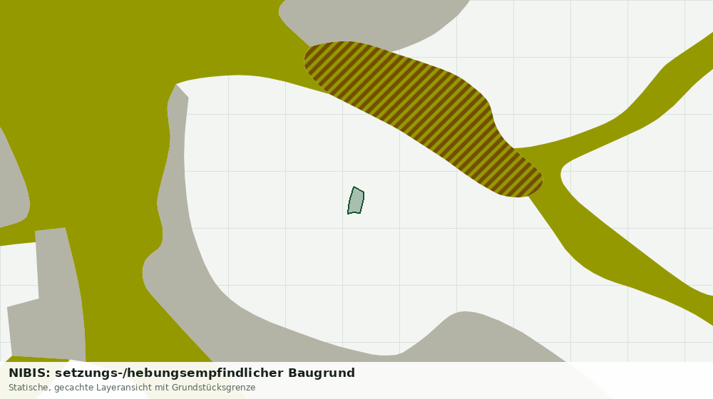 Statische Kartenansicht: NIBIS: setzungs-/hebungsempfindlicher Baugrund