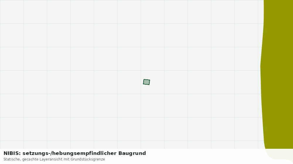 Statische Kartenansicht: NIBIS: setzungs-/hebungsempfindlicher Baugrund