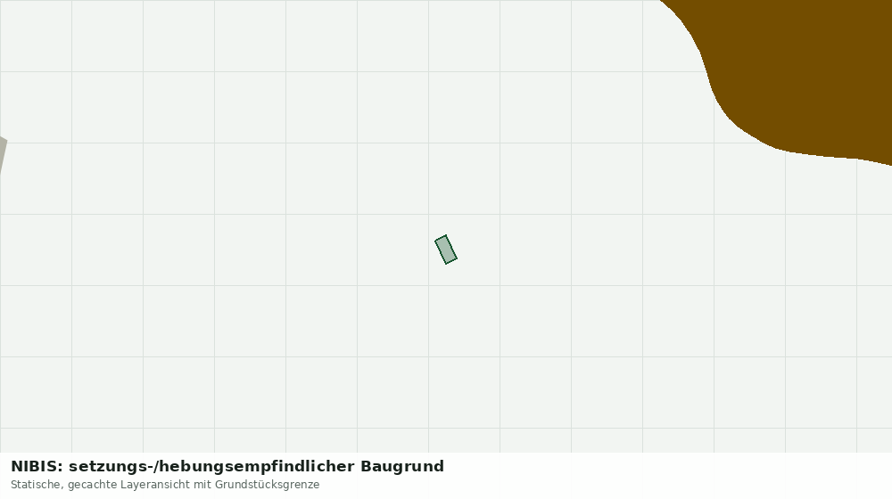 Statische Kartenansicht: NIBIS: setzungs-/hebungsempfindlicher Baugrund