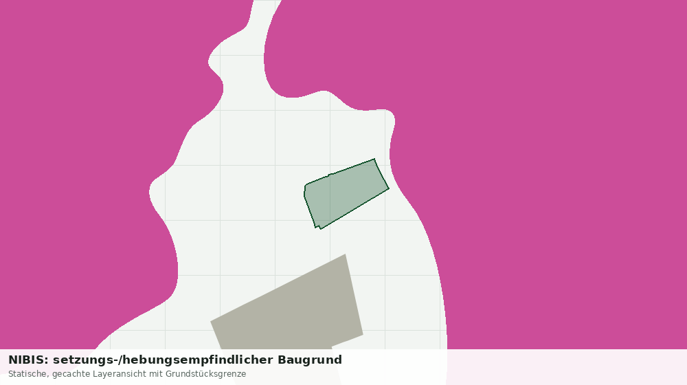 Statische Kartenansicht: NIBIS: setzungs-/hebungsempfindlicher Baugrund