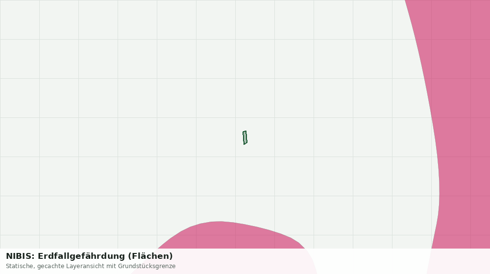 Statische Kartenansicht: NIBIS: Erdfallgefährdung (Flächen)
